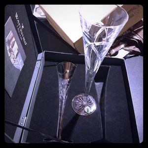 Waterford Toasting Flutes